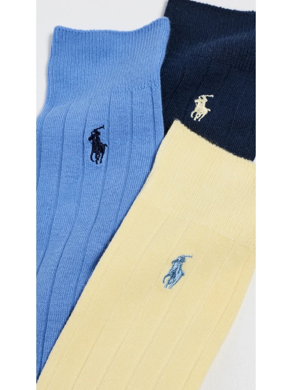 Polo Ralph Lauren コットンリブソックス 3足セット - 画像3