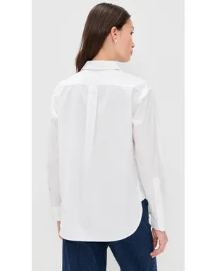 Polo Ralph Lauren コットン長袖ボタンダウンシャツ ホワイト - サムネイル3