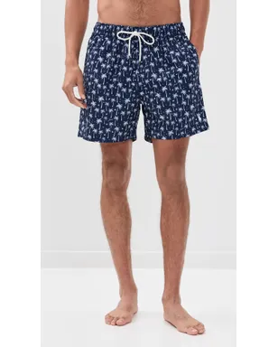 Polo Ralph Lauren プリント トラベラースイムトランクス ブルーポロパームス柄 - サムネイル2
