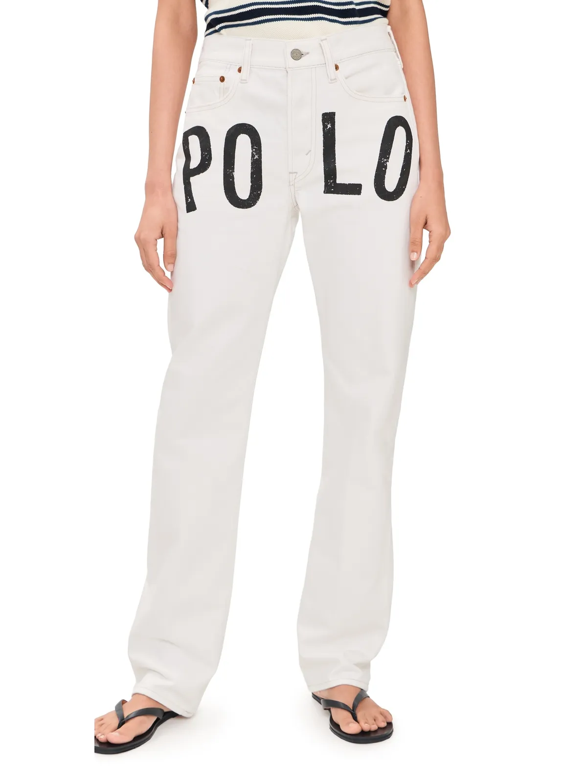Polo Ralph Lauren リラックスフィットのストレートジーンズ Laurea Wash - 画像1