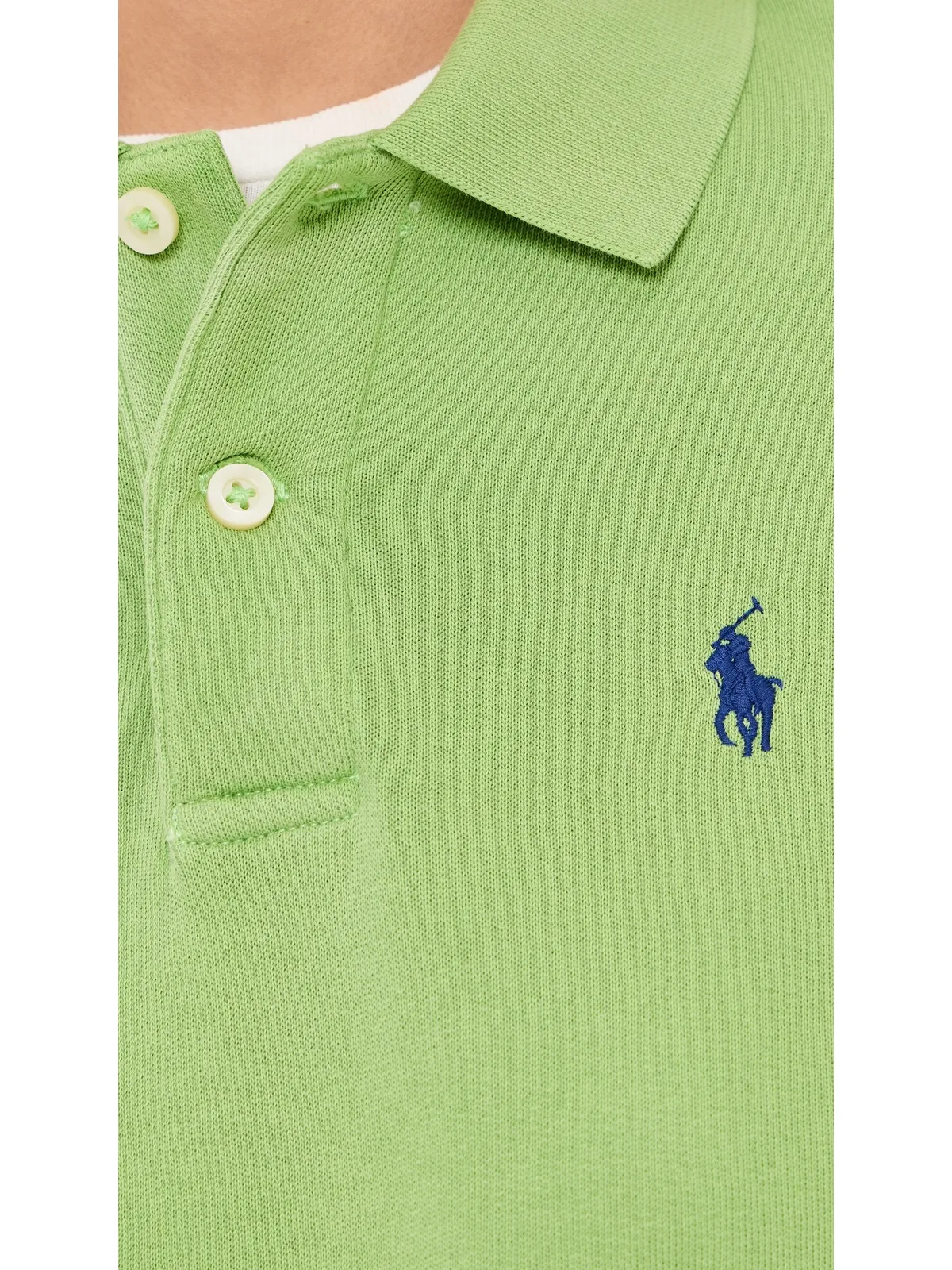 Polo Ralph Lauren フレンチテリー ポロプルオーバー パラキートグリーン - 画像6