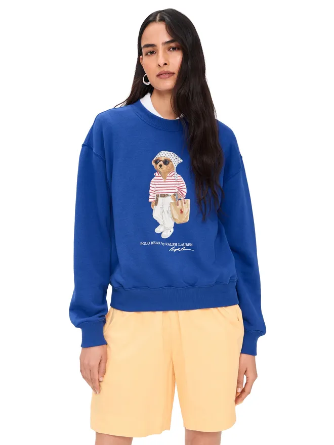 Polo Ralph Lauren Polo Ralph Lauren サマー ベアー スウェットシャツ ガラブルーの商品画像