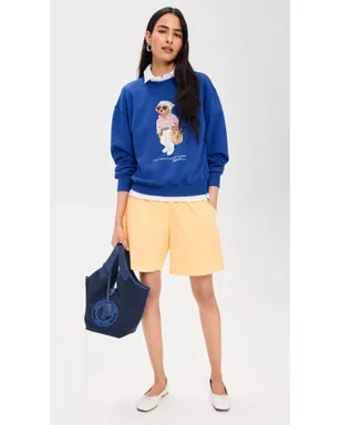 Polo Ralph Lauren サマー ベアー スウェットシャツ ガラブルー - サムネイル5
