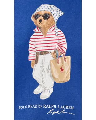 Polo Ralph Lauren サマー ベアー スウェットシャツ ガラブルー - サムネイル6