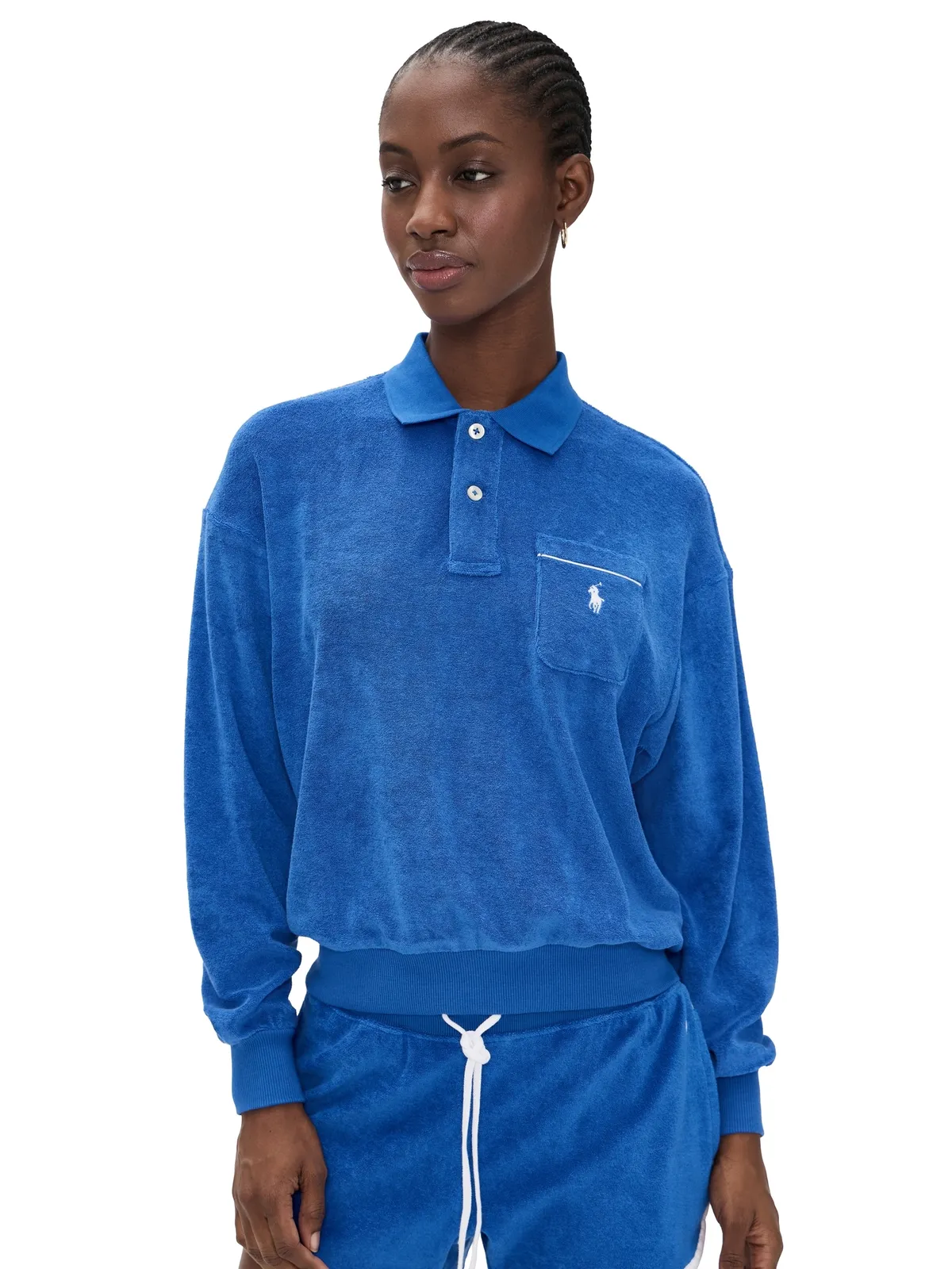 Polo Ralph Lauren テリーポロトップ Gala Blue - 画像1