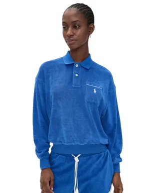 Polo Ralph Lauren テリーポロトップ Gala Blue - サムネイル1