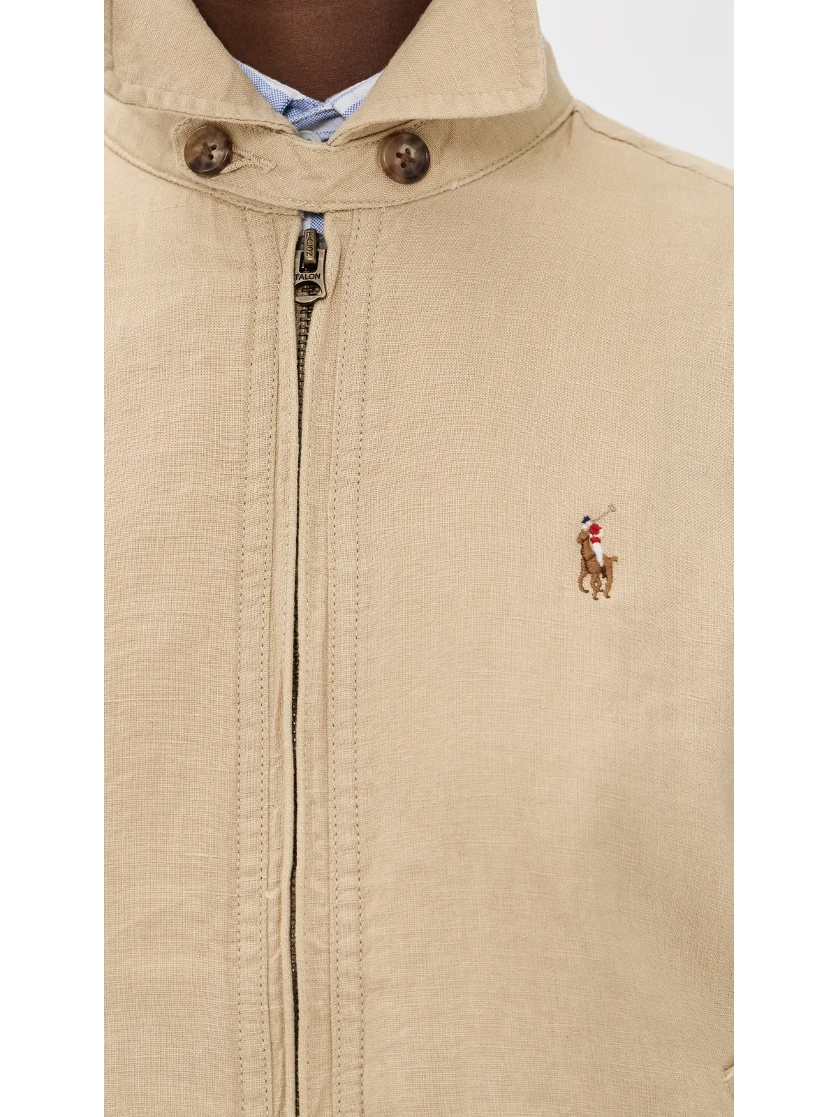 Polo Ralph Lauren リネンジャケット タン - 画像6