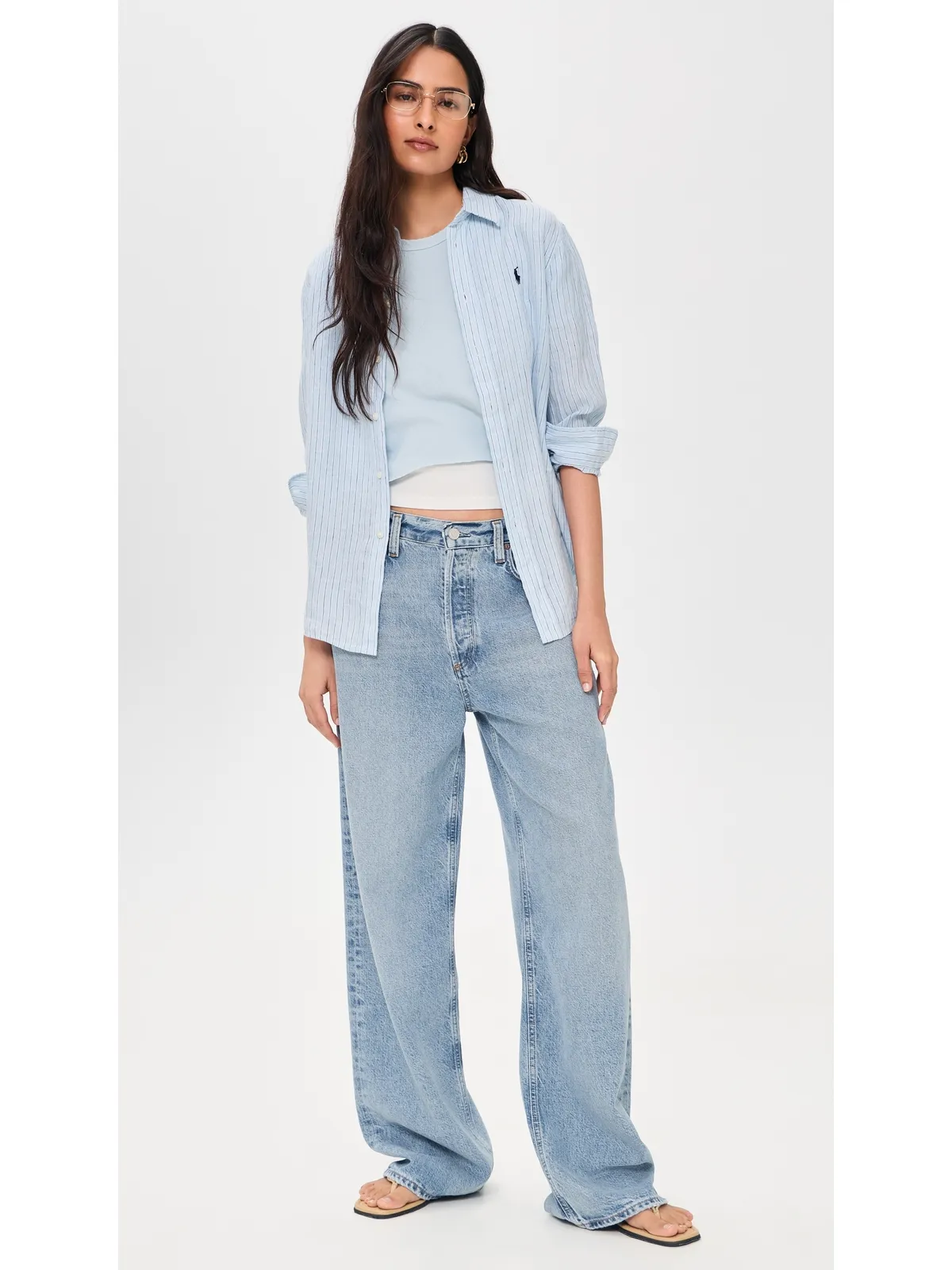 Polo Ralph Lauren クラシックリネン ボタンダウンシャツ - 画像5