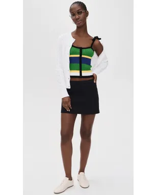 Polo Ralph Lauren ミクロケーブルストライプ タンクトップ ブラック - サムネイル5