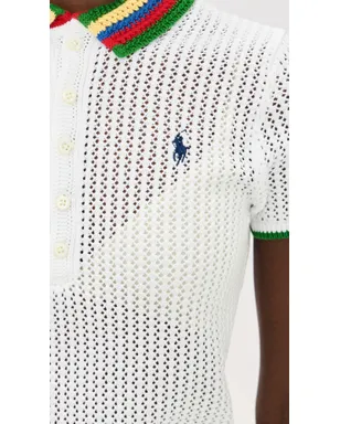 Polo Ralph Lauren Pointelle Stripe Polo ホワイト×マルチ - サムネイル6