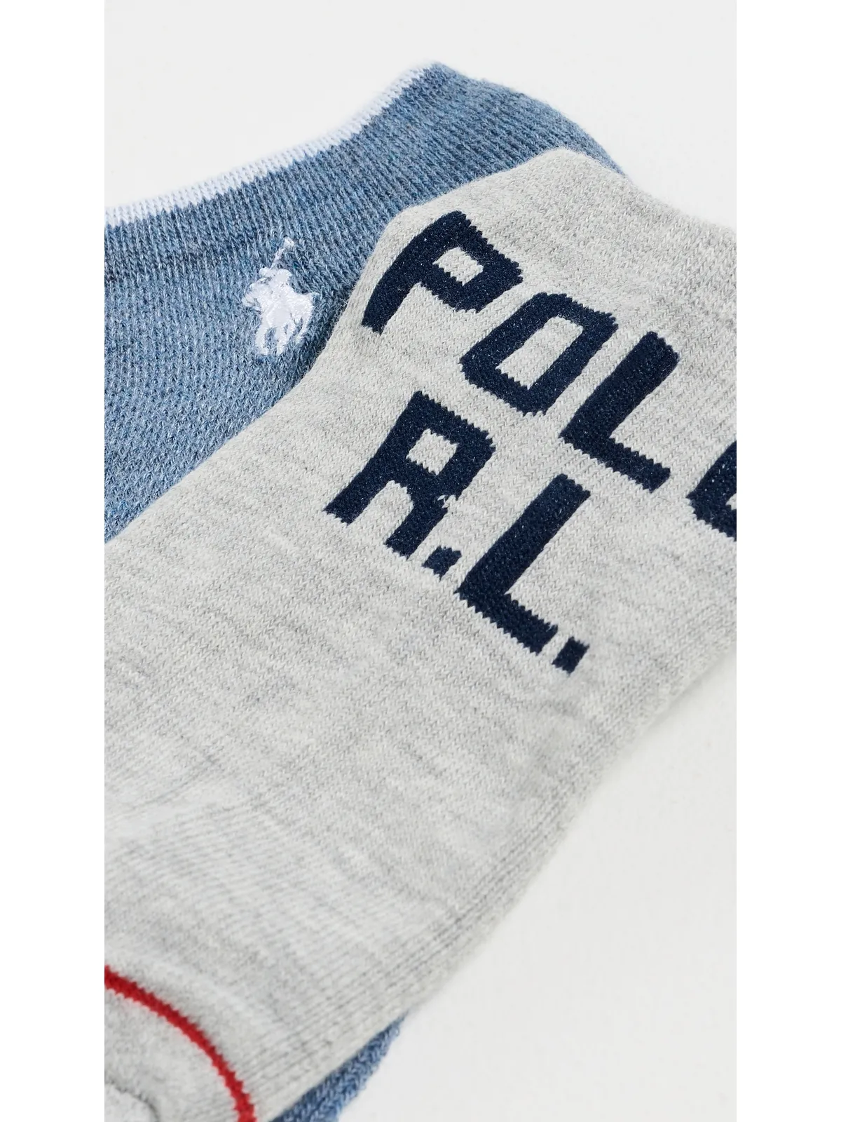 Polo Ralph Lauren ロー カットソックス 6足パック デニム アソート - 画像3