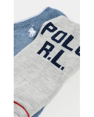 Polo Ralph Lauren ロー カットソックス 6足パック デニム アソート - サムネイル3