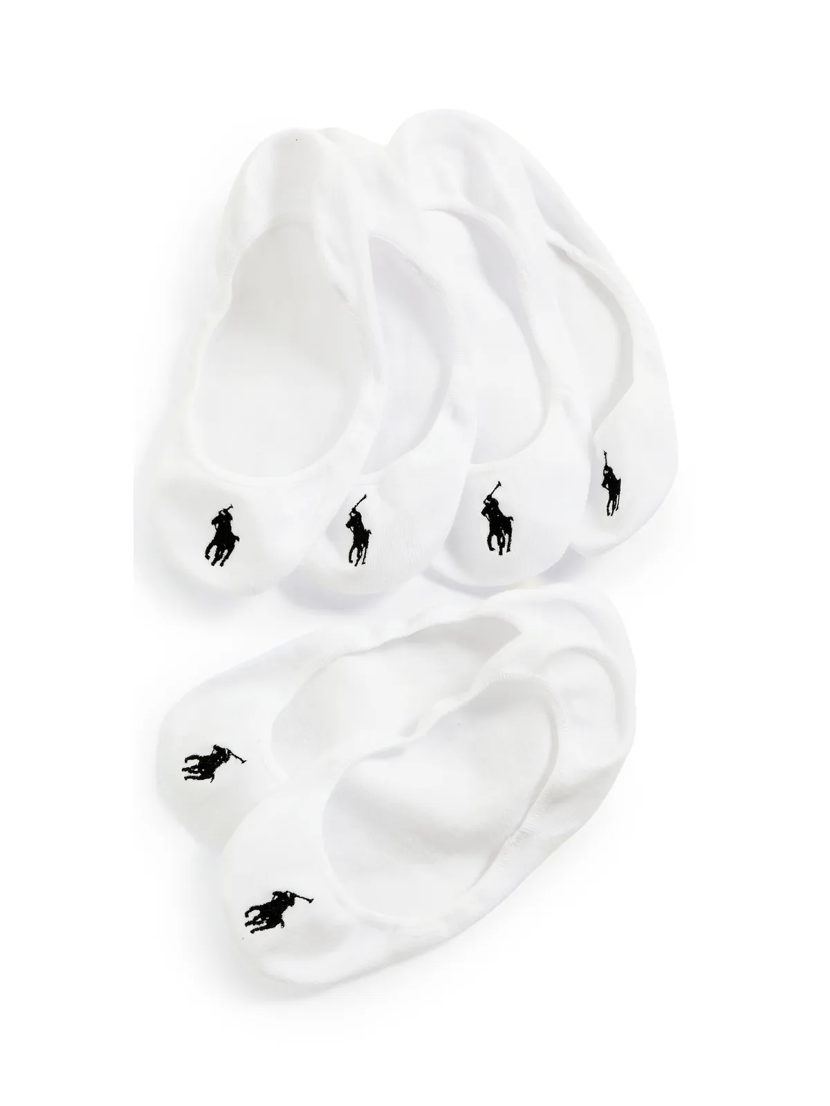Polo Ralph Lauren ウルトラローライナーソックス 3足パック ホワイト ワンサイズ - 画像1