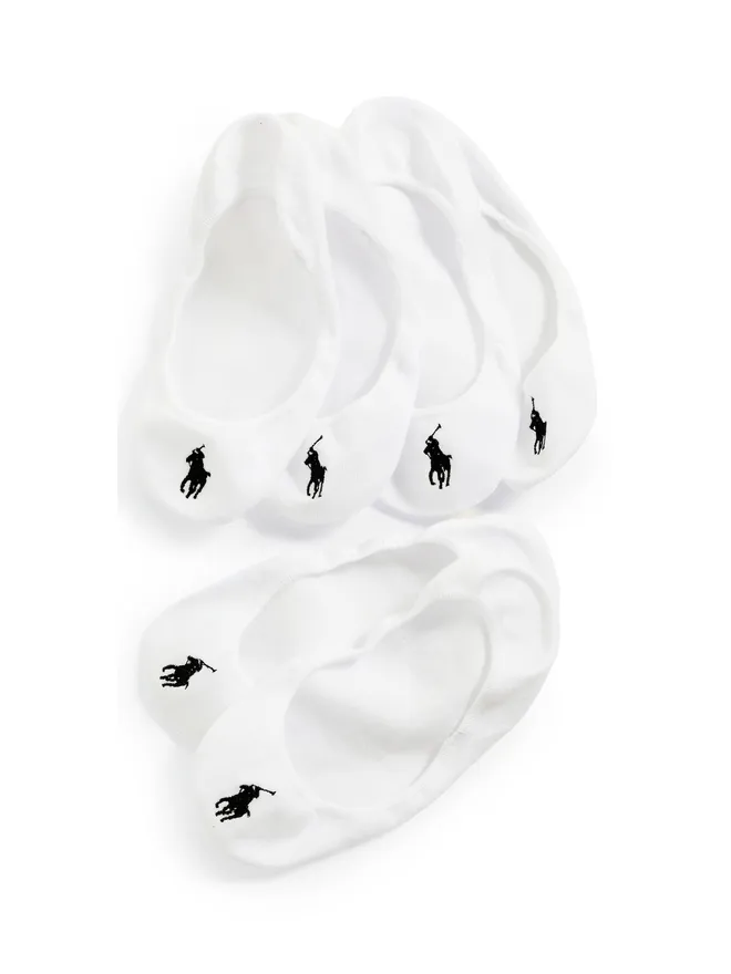 Polo Ralph Lauren Polo Ralph Lauren ウルトラローライナーソックス 3足パック ホワイト ワンサイズの商品画像