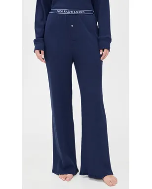 Polo Ralph Lauren クルーネック ワイドレッグパンツ パジャマセット - サムネイル5
