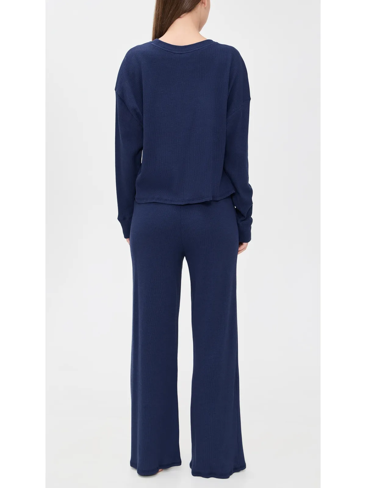 Polo Ralph Lauren クルーネック ワイドレッグパンツ パジャマセット - 画像3