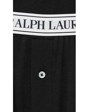 Polo Ralph Lauren クルーネック ワイドレッグ パンツ セット ブラック - サムネイル6