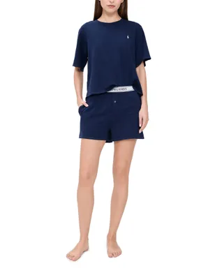Polo Ralph Lauren ショートスリーブ パジャマセット ネイビー M - サムネイル1
