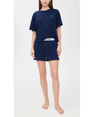 Polo Ralph Lauren ショートスリーブ パジャマセット ネイビー M - サムネイル2