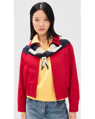 Polo Ralph Lauren ラグビー スクエア スカーフ クリーム/ネイビー - サムネイル3