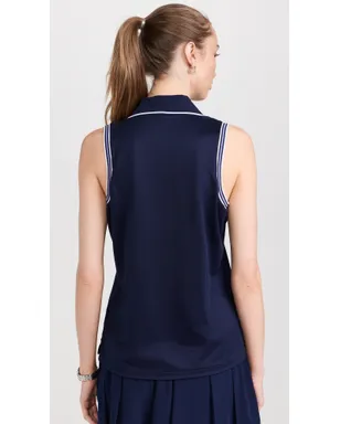 RLX Ralph Lauren 袖なしポロシャツ ネイビー - サムネイル3