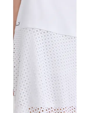 RLX Ralph Lauren 4ウェイストレッチ アイレット フレア スコート - サムネイル6