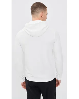 RLX Ralph Lauren ロングスリーブ テック ワッフルニット フーディ セラミックホワイト - サムネイル3