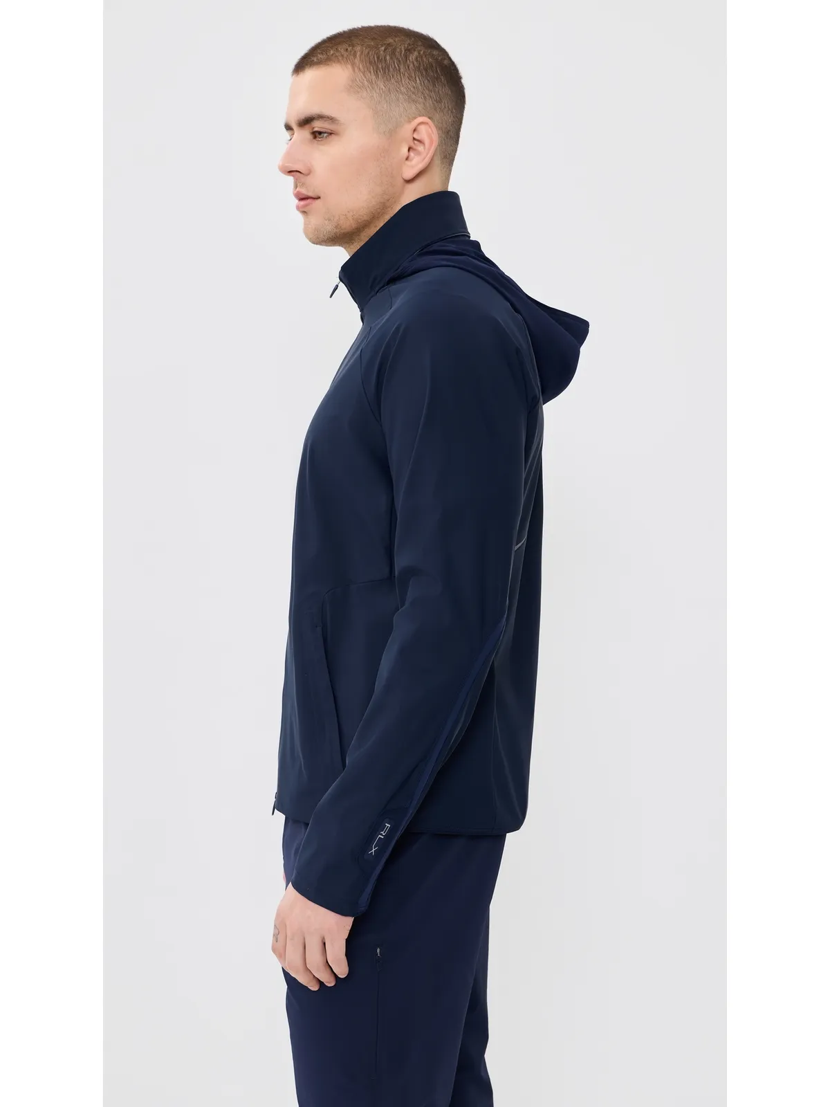 RLX Ralph Lauren ライトウェイト テック ジップジャケット ネイビー - 画像4
