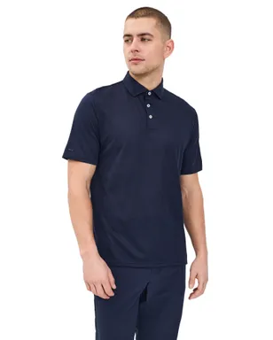 RLX Ralph Lauren ソリッドツアー ピケポロシャツ ネイビー - サムネイル1