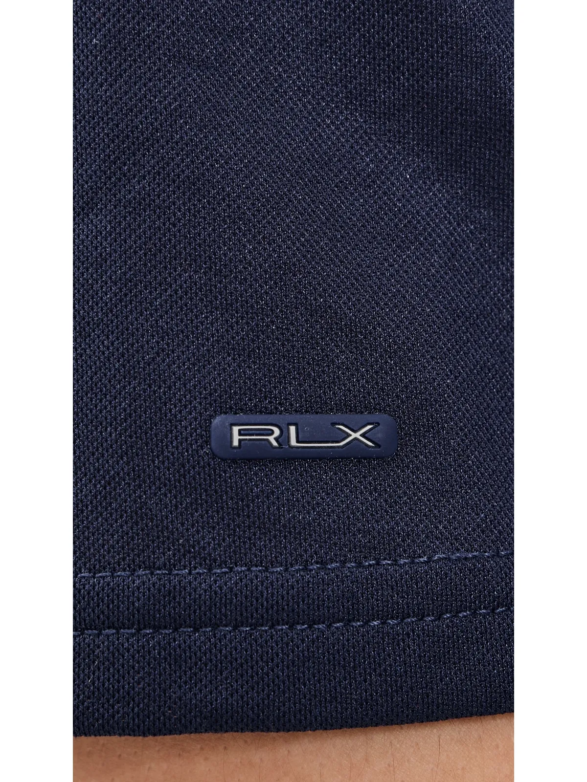 RLX Ralph Lauren ソリッドツアー ピケポロシャツ ネイビー - 画像6