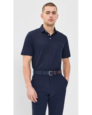 RLX Ralph Lauren ソリッドツアー ピケポロシャツ ネイビー - サムネイル2