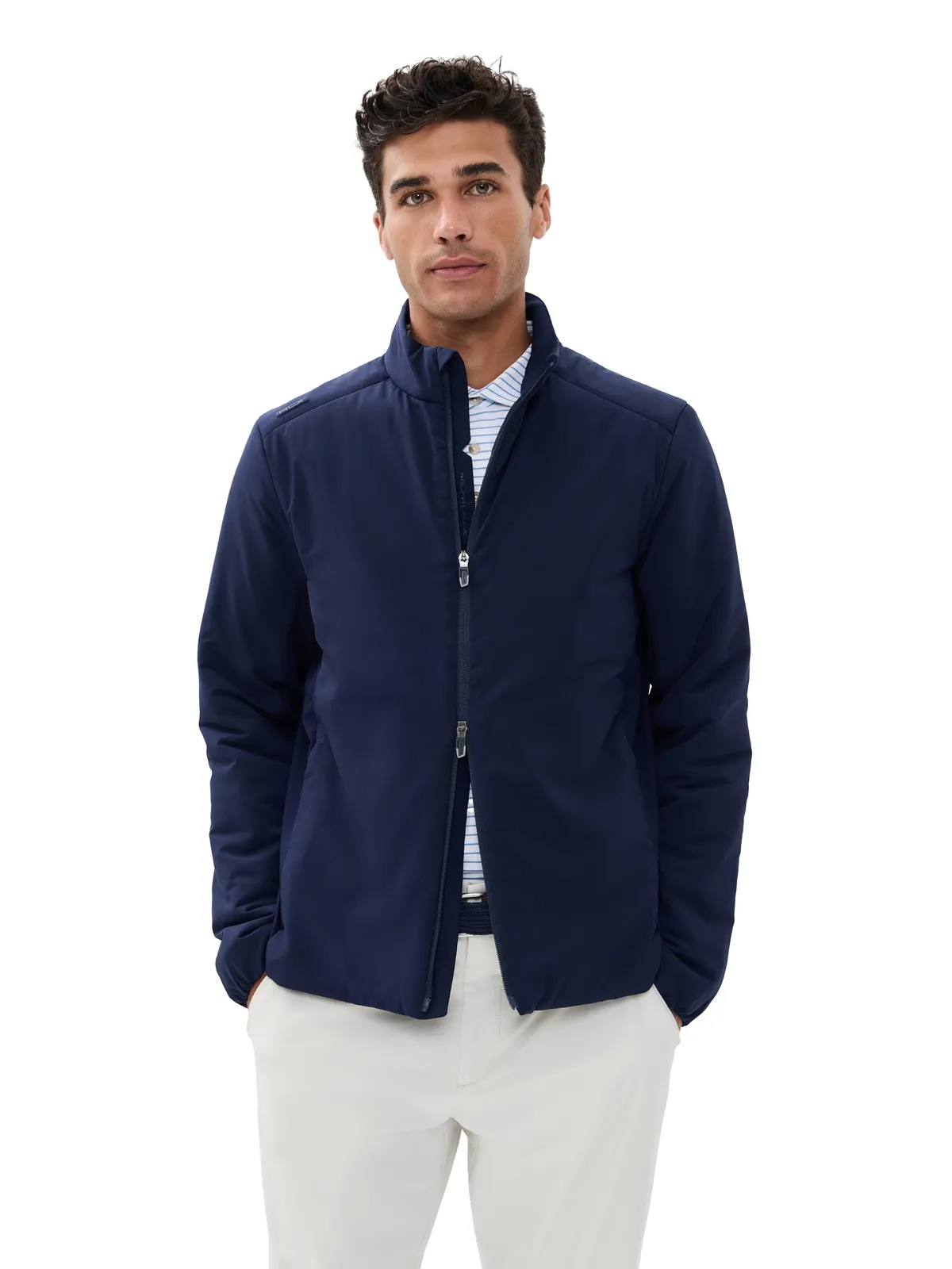 RLX Ralph Lauren テックストレッチ フルジップ ジャケット - 画像1