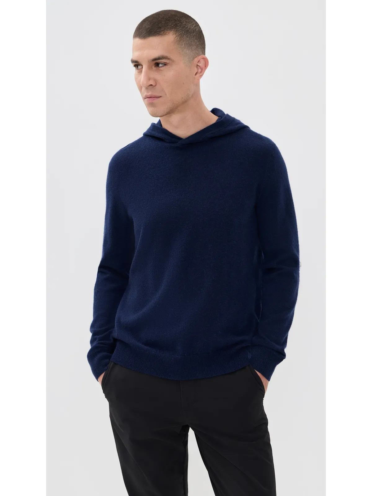 RLX Ralph Lauren 洗えるカシミヤセーター フーディ - 画像2