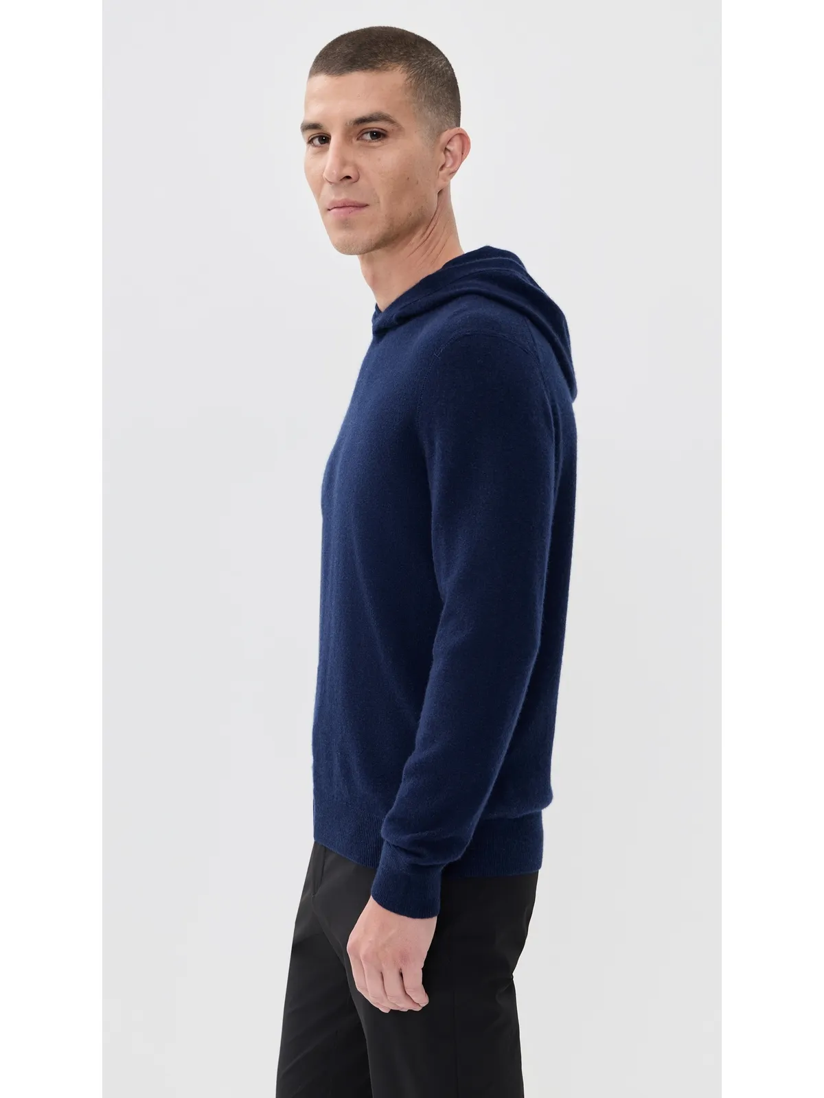 RLX Ralph Lauren 洗えるカシミヤセーター フーディ - 画像4