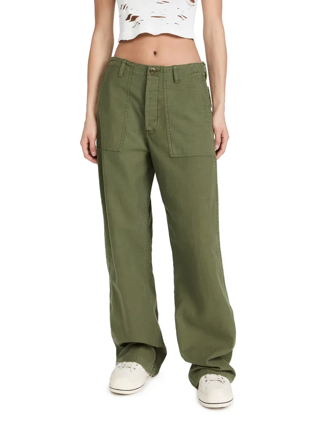 R13 R13 ワイドレッグ ユーティリティパンツの商品画像