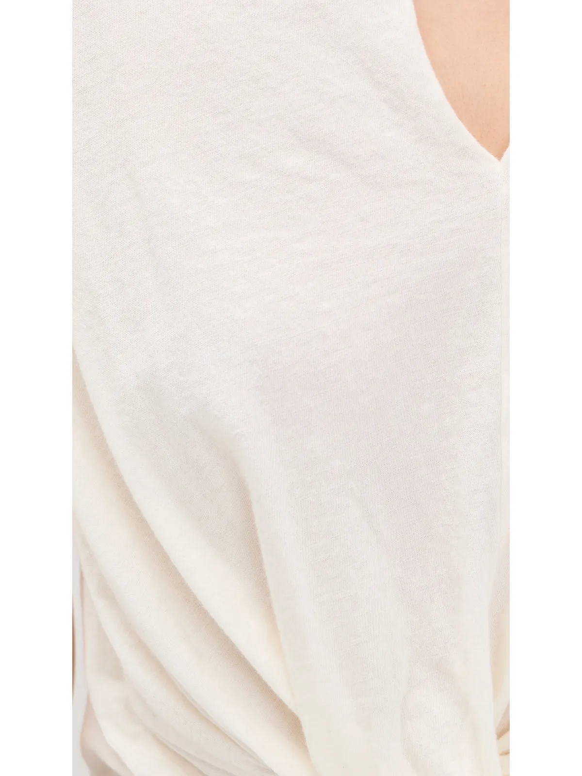 R13 ツイストフロントTシャツ - 画像6