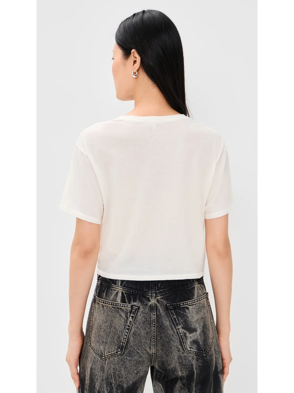 R13 ツイストフロントTシャツ - 画像3