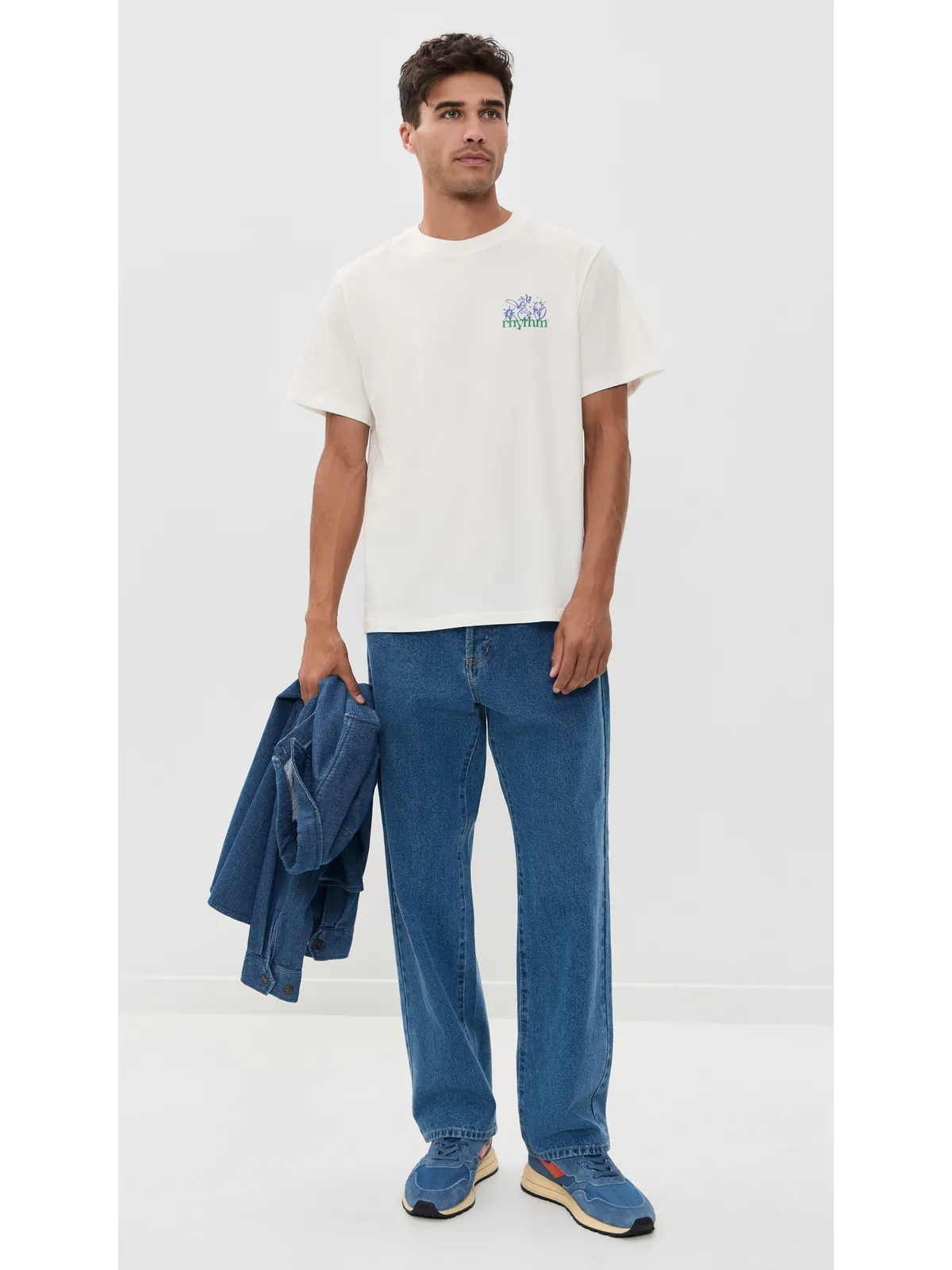 Rhythm オールドグロースリヴィン 半袖Tシャツ - 画像5