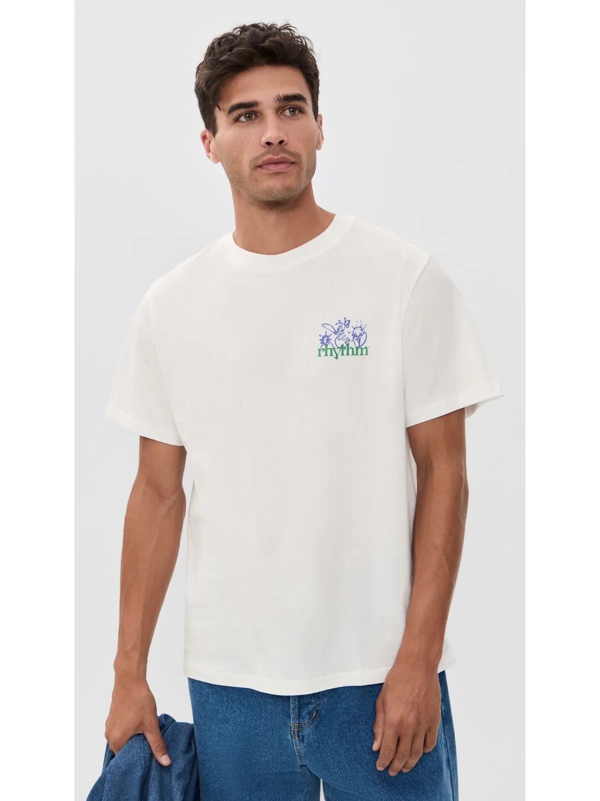 Rhythm オールドグロースリヴィン 半袖Tシャツ - 画像2