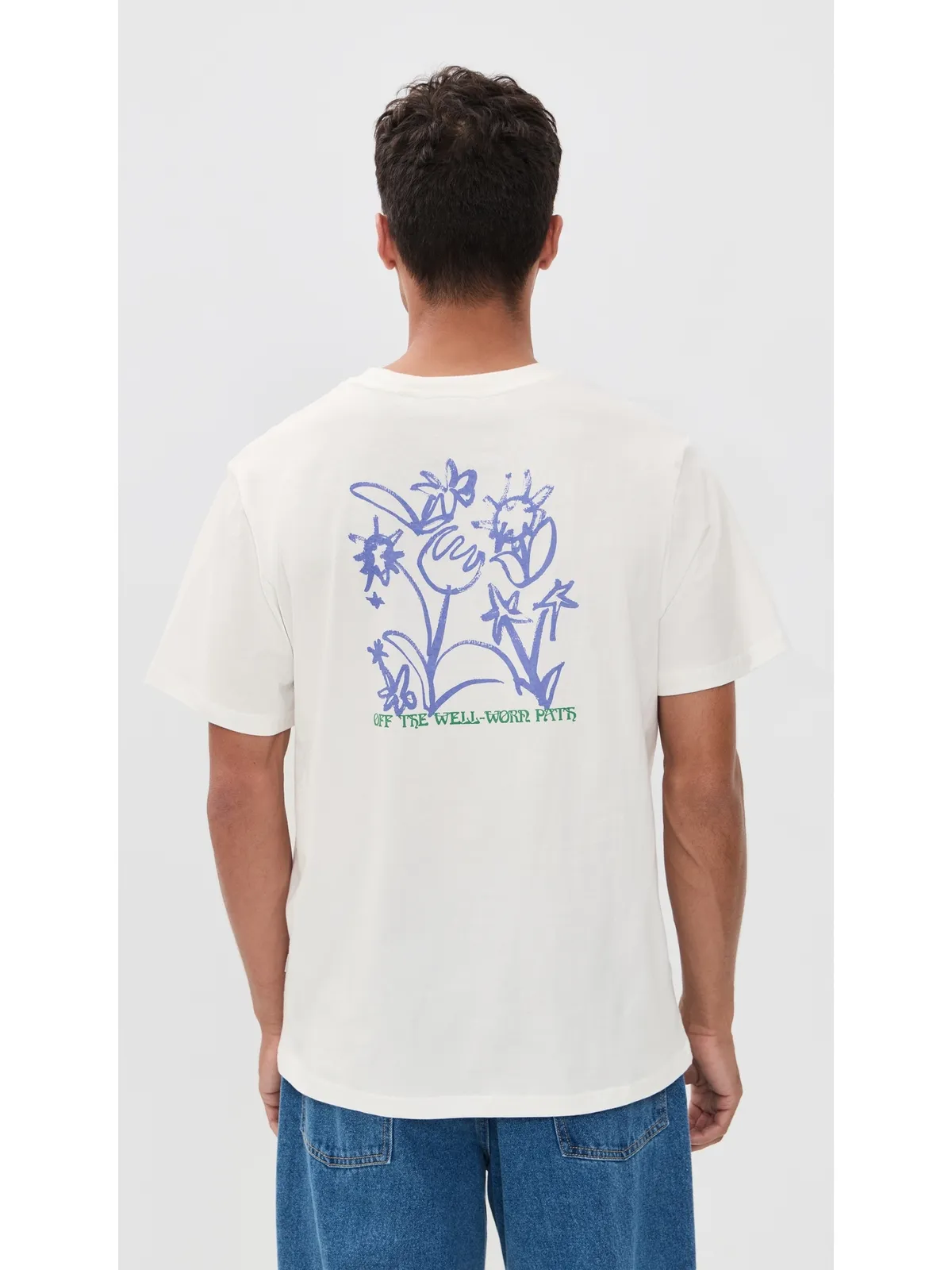 Rhythm オールドグロースリヴィン 半袖Tシャツ - 画像3
