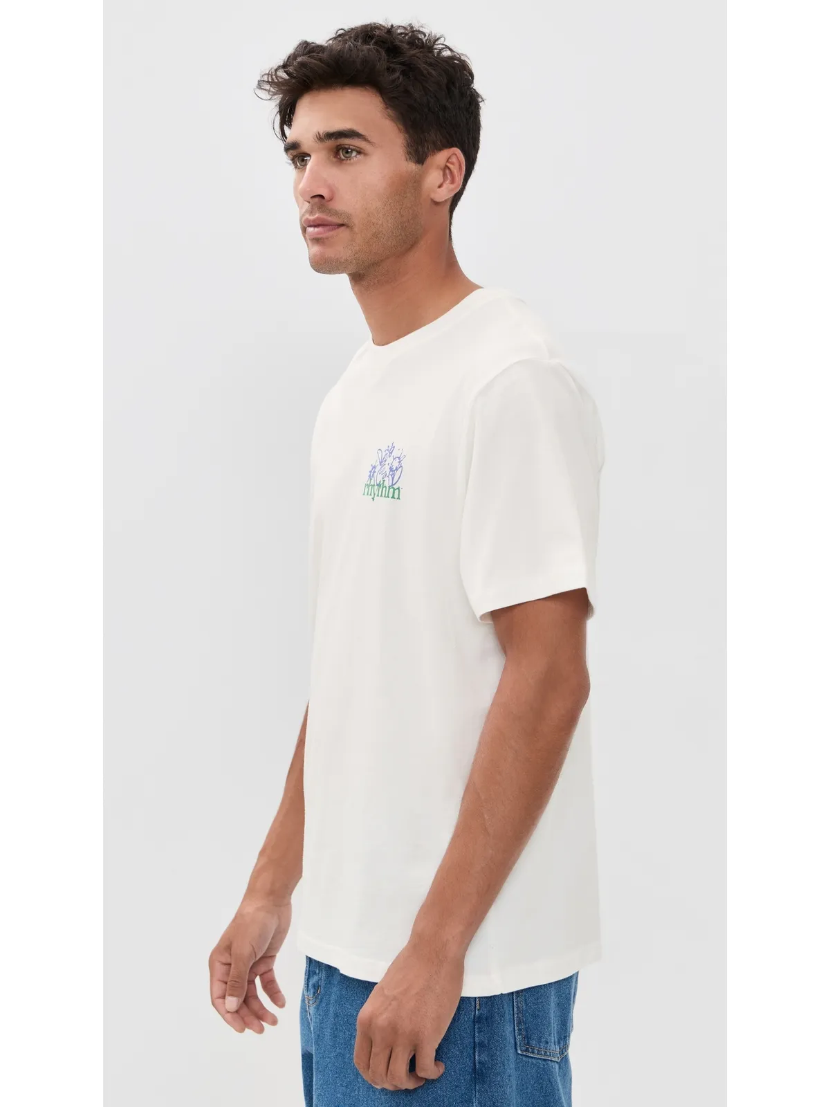 Rhythm オールドグロースリヴィン 半袖Tシャツ - 画像4