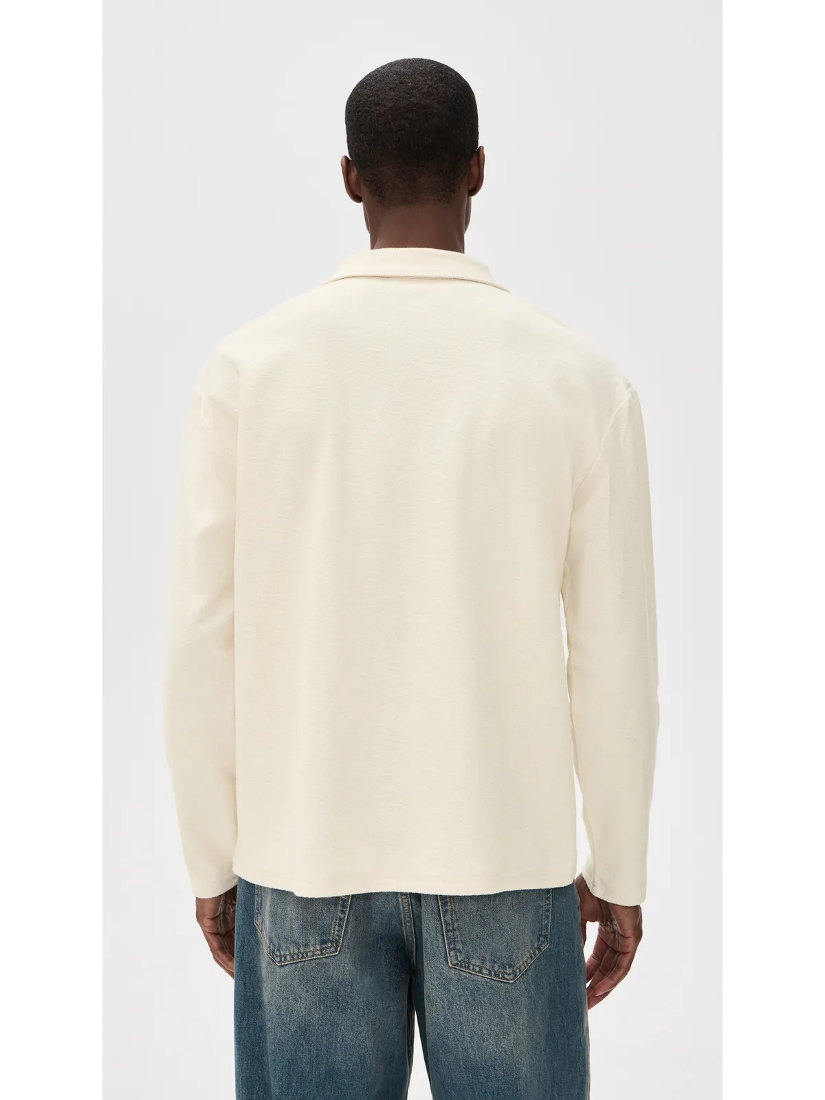 Rhythm ヴィンテージ テリー ロングスリーブ シャツ - 画像3
