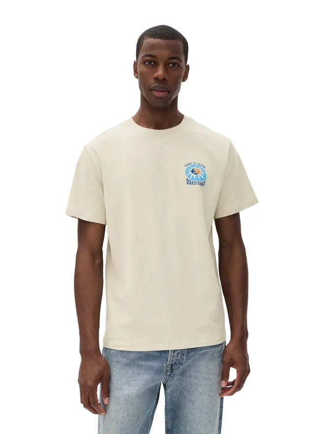 Rhythm Rhythm スローダウン スラブ 半袖 Tシャツの商品画像