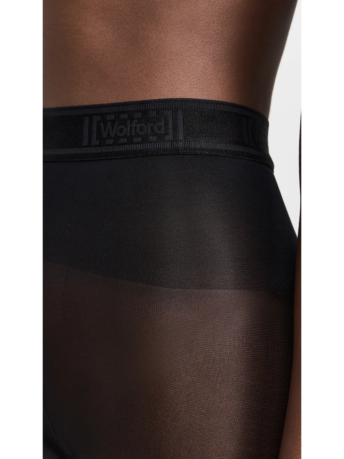 Wolford シナジー40 レッグサポートタイツ ブラック - 画像3
