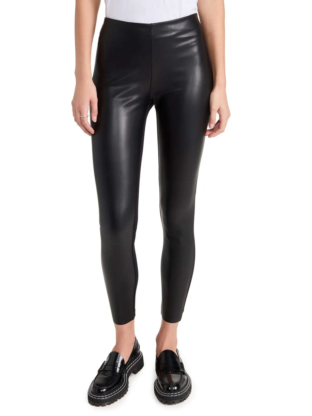 Wolford Jo フェイクレザー レギンス - 画像1