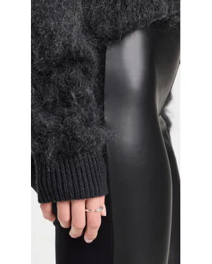 Wolford Jo フェイクレザー レギンス - サムネイル6
