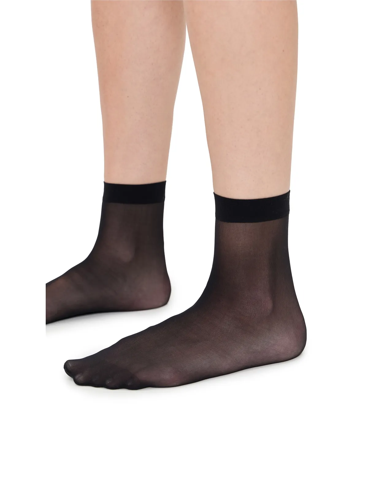 Wolford インディビジュアル10ソックス ブラック - 画像5
