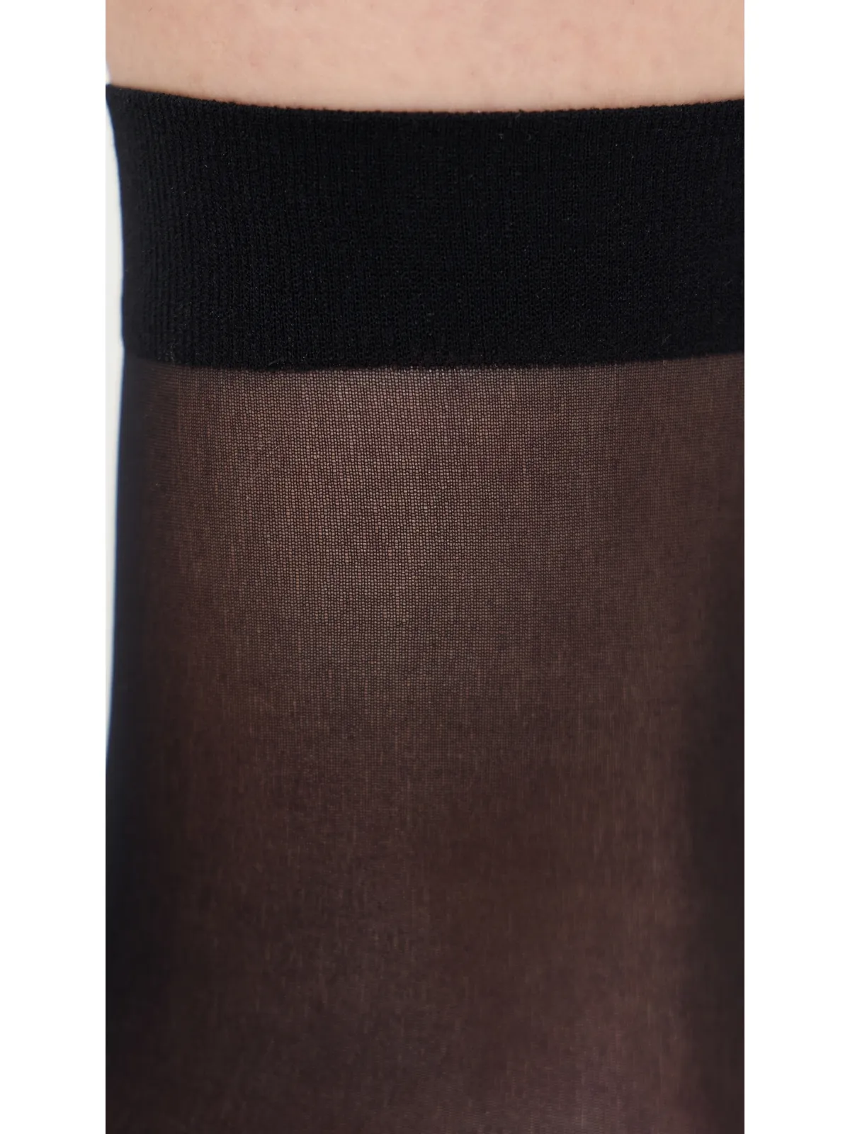 Wolford インディビジュアル10ソックス ブラック - 画像4