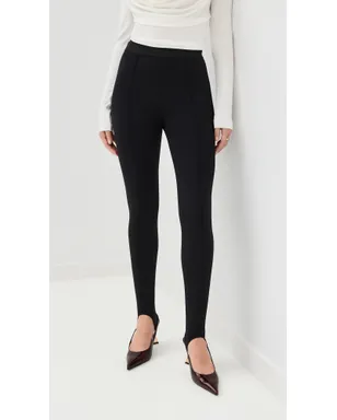 WARDROBE.NYC オペーク スティルップ レギンス ブラック - サムネイル3
