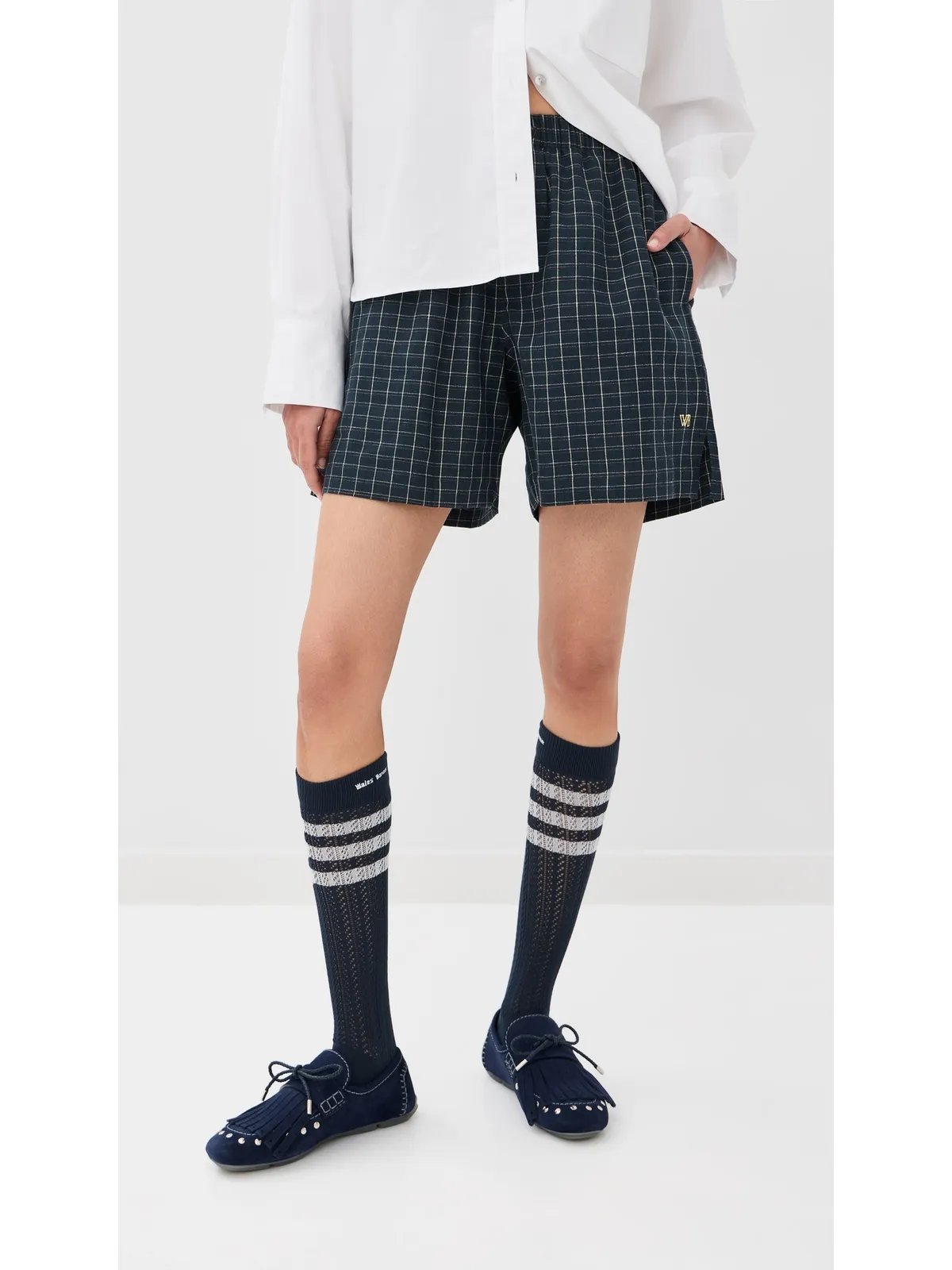 Wales Bonner Sunday Shorts - 画像3